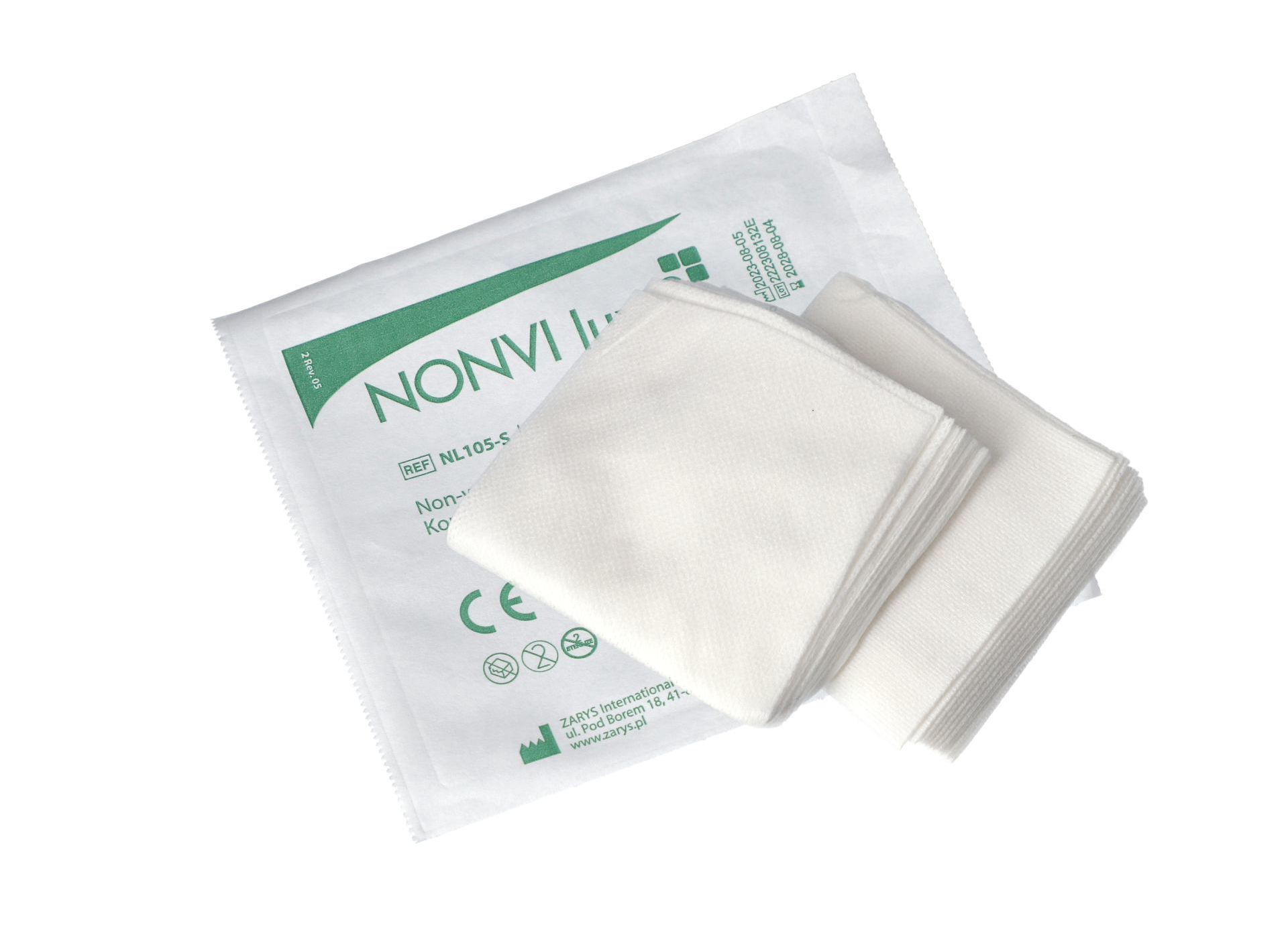 kompresy wł&oacute;kninowe NONVI lux 