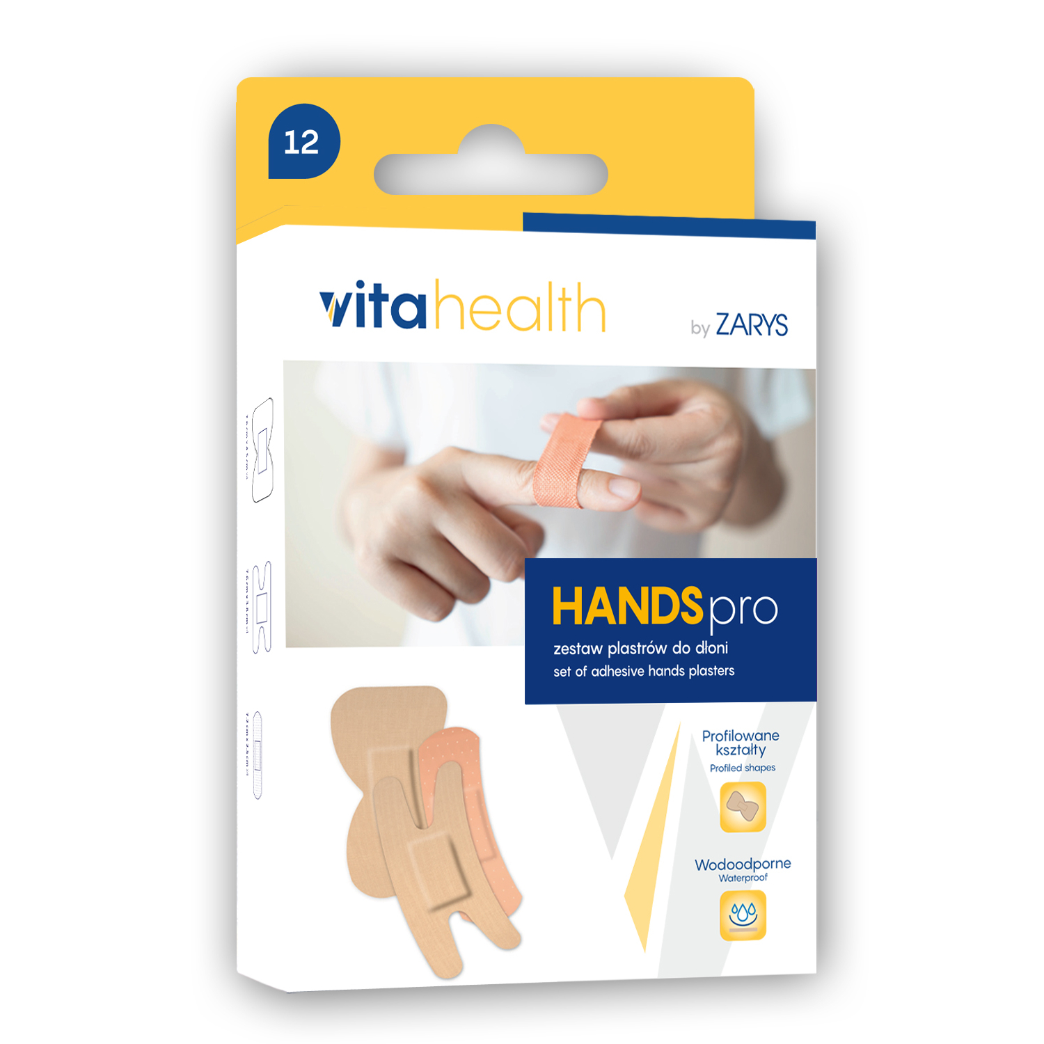 zestaw plastr&oacute;w Vitahealth, zestaw plastr&oacute;w, plastry