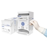 Rękawice chirurgiczne SafeCare lateksowe bezpudrowe